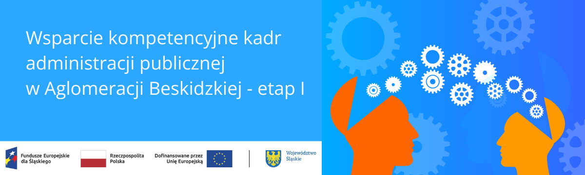 baner Wsparcie kompetencyjne kadr administracji publicznej w Aglomeracji – ETAP 1