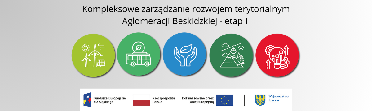 Tytuł projektu, grafika, logotypy