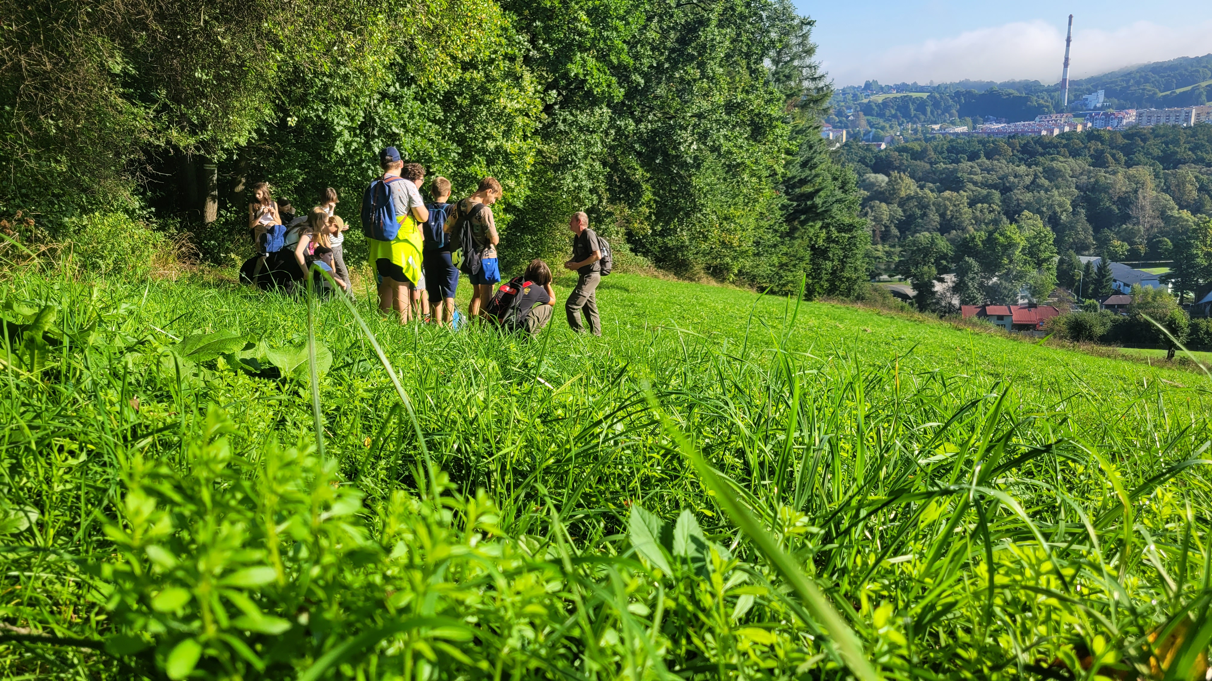 Miejskie Centrum Ekologiczne w Żywcu - zajęcia terenowe